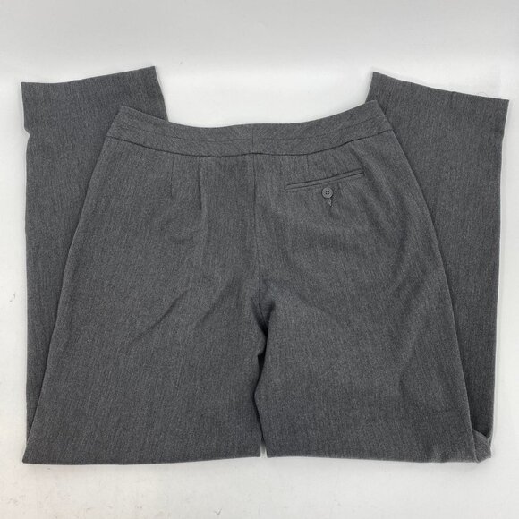 Talbots Gray Straight Leg Trousers | Size 10 for Every Occasion - Picture 6 of 7